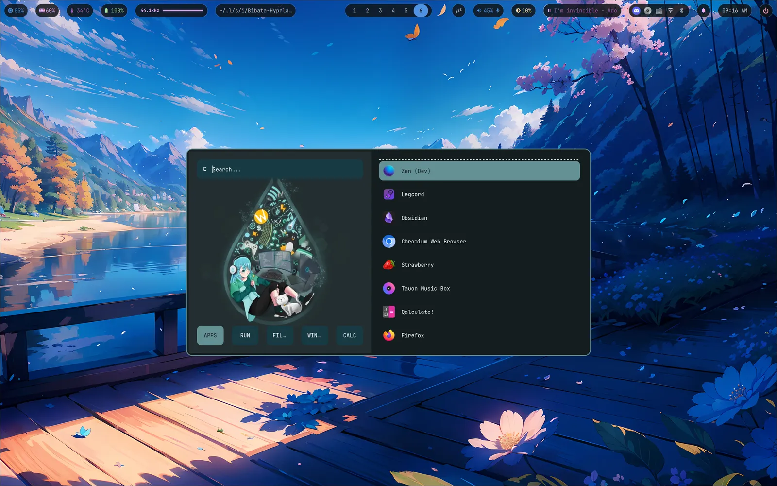 rofi launcher
